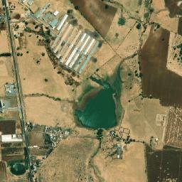 Las Azules map(satellite map)