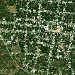 Hoctun map(satellite map)
