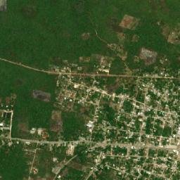 Dzitás map(satellite map)