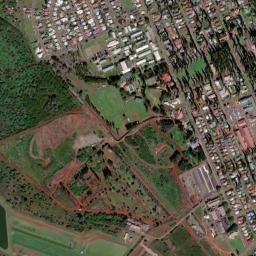 Lanai City map(satellite map)