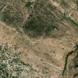 Zamorano map(satellite map)