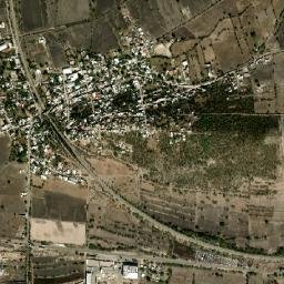 Las Lajitas map(satellite map)