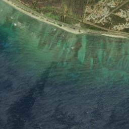 Satellite view of Maui Ukumehame Beach Park