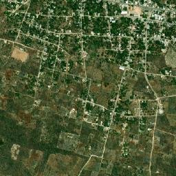 Kantunil map(satellite map)