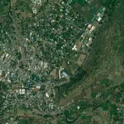 Waghai map(satellite map)