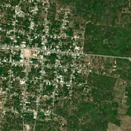 Cuzama map(satellite map)