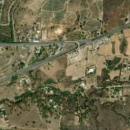 El Crucero map(satellite map)