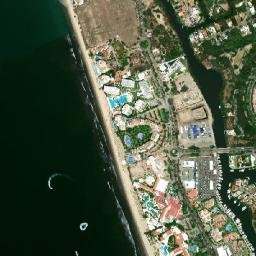 Nuevo Vallarta map(satellite map)