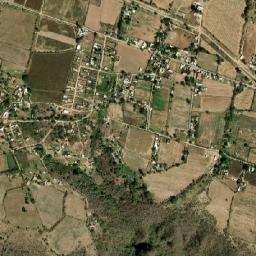 El Aguacate map(satellite map)