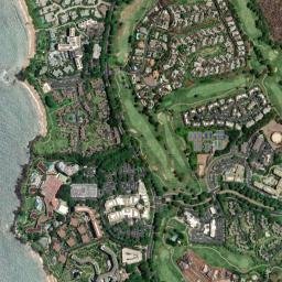 Wailea map(satellite map)