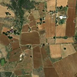 Agua Bermeja map(satellite map)