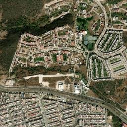 Paseos del Pedregal map(satellite map)