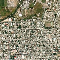 Juventino Rosas map(satellite map)