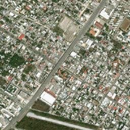 Playa del Carmen map(satellite map)