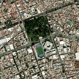 Santiago de Querétaro map(satellite map)