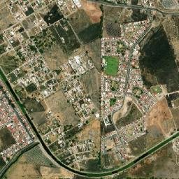 El Manantial map(satellite map)