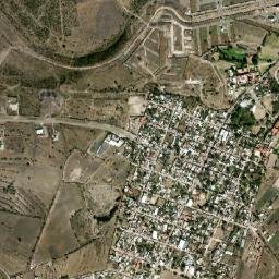 Los Cues map(satellite map)