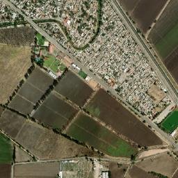 El Saúz map(satellite map)