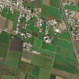 La Cruz map(satellite map)