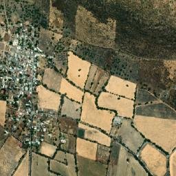 El Platanar map(satellite map)