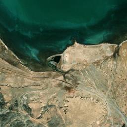 Satellite view of Masirah Island Sur Masirah