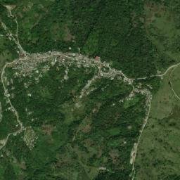 Tlaxco map(satellite map)