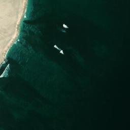 Satellite view of Masirah Island Maghlah