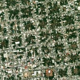 Ticul map(satellite map)