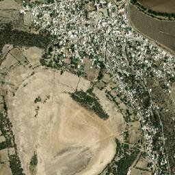San Nicolás Parangueo map(satellite map)