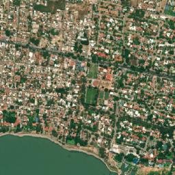 Ajijic map(satellite map)