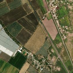 La Cruz map(satellite map)