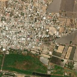 El Capulín map(satellite map)