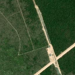 Tulum map(satellite map)