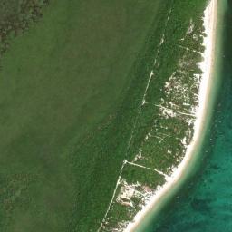 Satellite view of Tulum