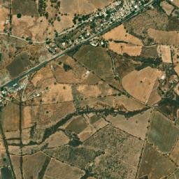 Las Calaveras map(satellite map)