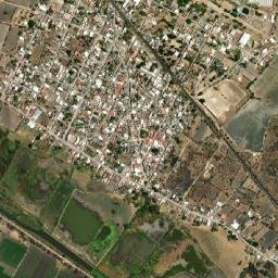 La Angostura map(satellite map)