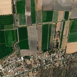 El Paracho map(satellite map)