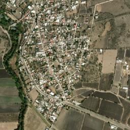 Chamácuaro map(satellite map)