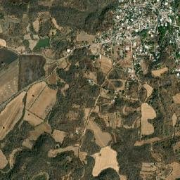 Agua Caliente map(satellite map)