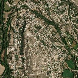 La Amistad map(satellite map)