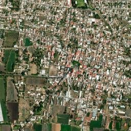 Huandacareo map(satellite map)