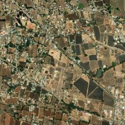Las Huertas map(satellite map)