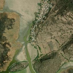 La Ortiga map(satellite map)