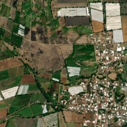 Etúcuaro map(satellite map)