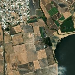 Agua Caliente map(satellite map)