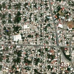 Campeche map(satellite map)
