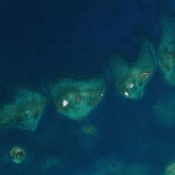 Satellite view of Cayo Paraiso