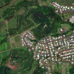 Pepeekeo map(satellite map)