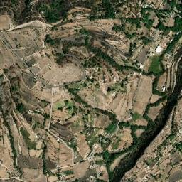 La Cruz y Carrizal map(satellite map)