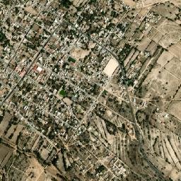 Teacalco map(satellite map)
